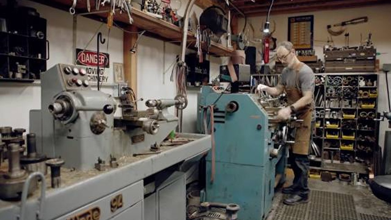 Nemo Gould in his Oakland studio