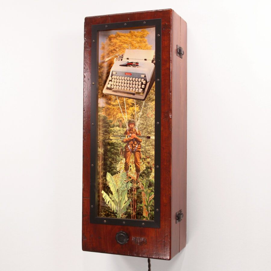 Hunt And Peck - photo 3 of 3, kinetic sculpture by Nemo Gould