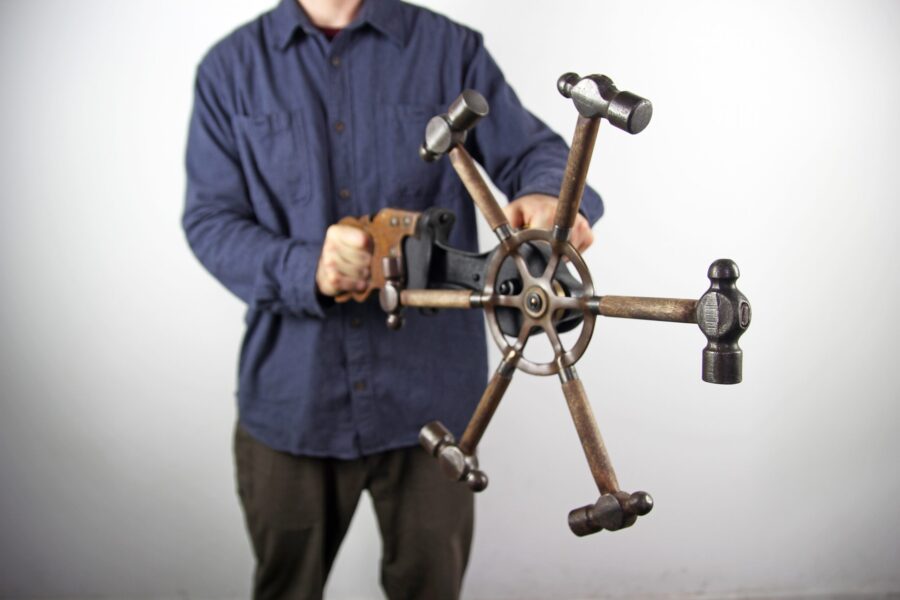 Roto Hammer - photo 4 of 10, kinetic sculpture by Nemo Gould